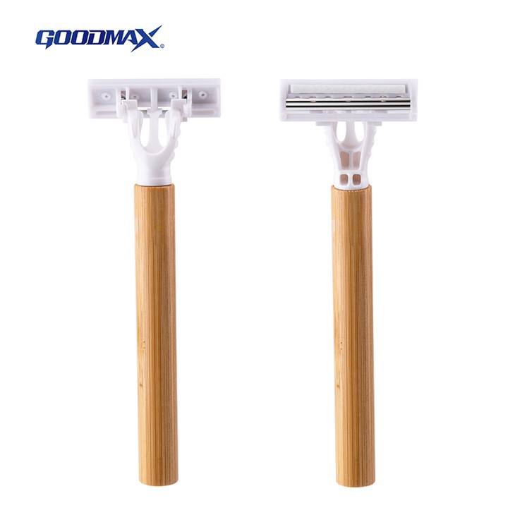 Eco Friendly Bamboo Shaving Razor with Changeable Head